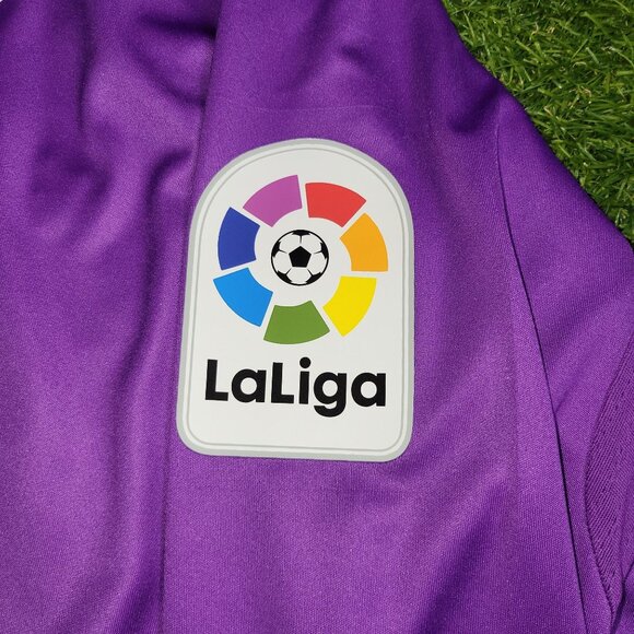 Cristiano Ronaldo Real Madrid 2016 2017 Purple Away Long Sleeve Soccer Jersey L - Picture 5 of 9
